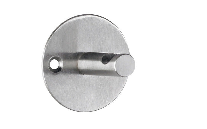 Alco AL-2847 Wandgarderobe Zilver 1 Haak Incl. Bevestigingsmateriaal afbeelding 1