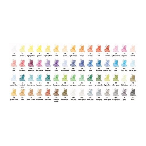 Staedtler | Watercolour Pencils 125 M12 3.0 mm Lead 12-Piece Set | Hexagonal Lightfast Water-Soluble | Metal Tin afbeelding 4