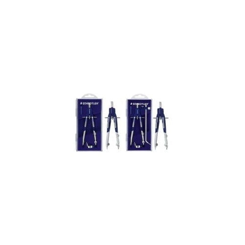 STAEDTLER Schnellverstellzirkel Mars Comfort 552 02 mit Drucktastenmechanik, Mitteltriebsspindel, Bleischenkel (552 02) - 4007817552032 - image 1