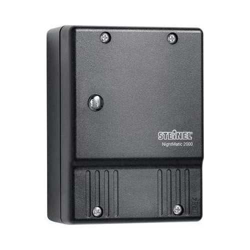 STEINEL NightMatic 2000 - Schwarz - -20 - 50 °C - IP54 - 1000 W - 230 - 240 A - 74 mm (550318) afbeelding 1