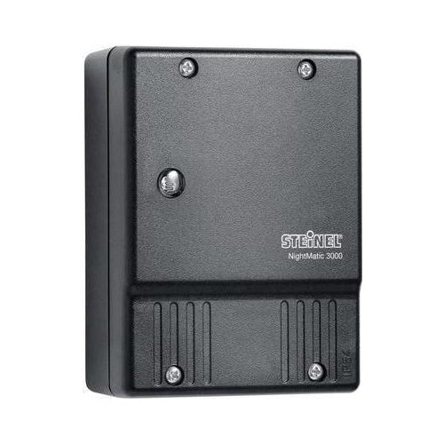 Steinel Dämmerungsschalter schwarz 230 VAC 5...10 Lux IP54 (NIGHTMATIC 3000 BLACK) afbeelding 1