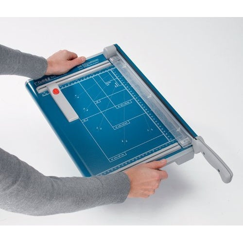 Dahle Bürotechnik DAHLE Hebelschneider 00533-21247 285x450mm DIN A4 15Bl. Metall blau afbeelding 2