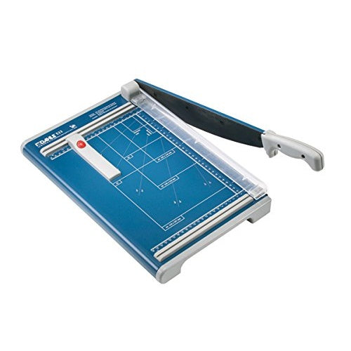 Dahle Bürotechnik DAHLE Hebelschneider 00533-21247 285x450mm DIN A4 15Bl. Metall blau afbeelding 4