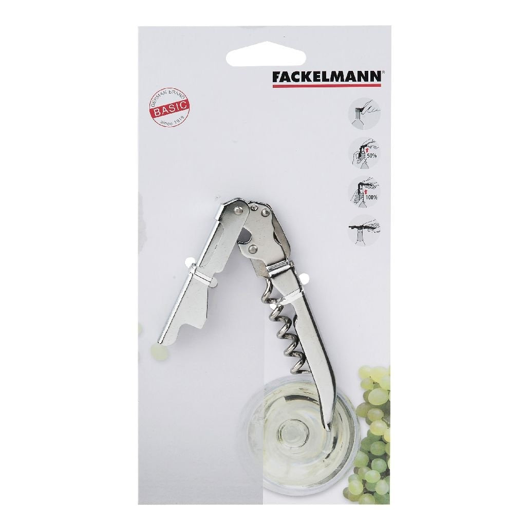 Fackelmann Basic Corkscrew 12 cm Stainless Steel