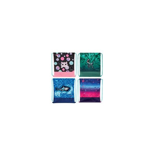 herlitz Sportbeutel "Girls/Boys Mix" Maße: (B)365 x (T)390 mm, schließbar mit Kordel, - 4 Stück (50043453) afbeelding 1