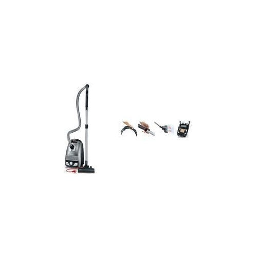 Severin BC 7045 - 750W - B - Zylinder - Staubbeutel - Grau - HEPA (BC 7045) afbeelding 1