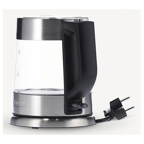 Severin WK 3468 1l 2200W Schwarz - Edelstahl - Transparent Wasserkocher (WK 3468) - 4008146027413 - image 3