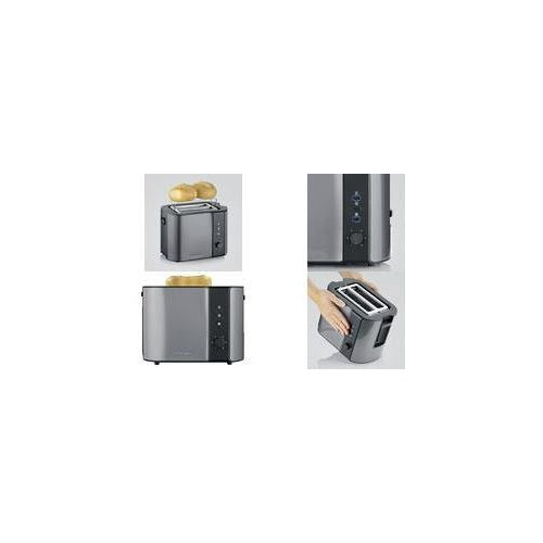 Severin 2-Scheiben-Toaster, Brotscheibenzentrierung, Auftaufunktion, Aufwärmfunktion, Stopptaste, Ko (9573) afbeelding 1