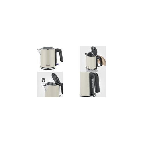 SEVERIN Wasserkocher WK 9577, Dusty Beige Fassungsvermögen: 1,0 Liter, 360 Grad kabellos (WK 9577) - 4008146045783 - image 1