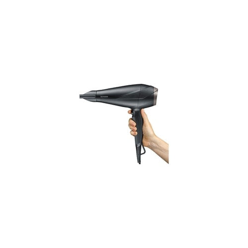 SEVERIN HT0167 Haartrockner Schwarz/Silber (0167) afbeelding 1