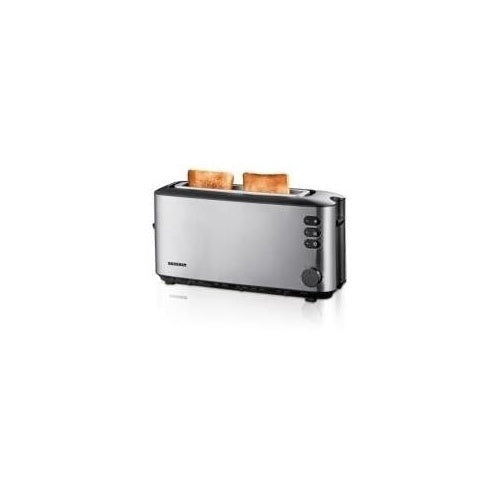 SEVERIN AT 2515 - Toaster - 1 Scheibe - rostfreier Edelstahl afbeelding 1