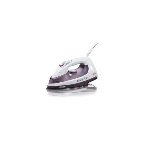 SEVERIN BA 3210 - Dampfbügeleisen mit automatischer Abschaltung - Grundplatte: Keramik - 2500 W - White/Purple afbeelding 1