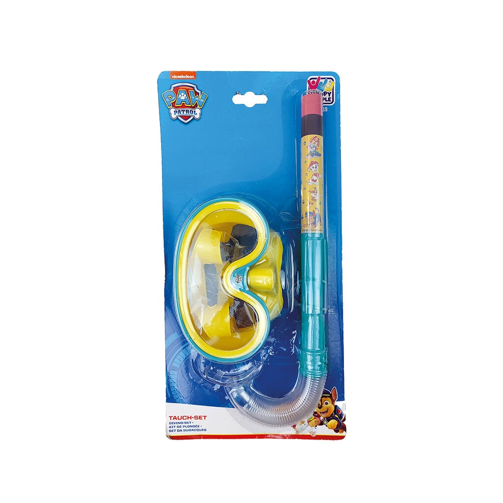 Paw Patrol Kids Snorkel Set Blue/Yellow for Ages 3 and Up