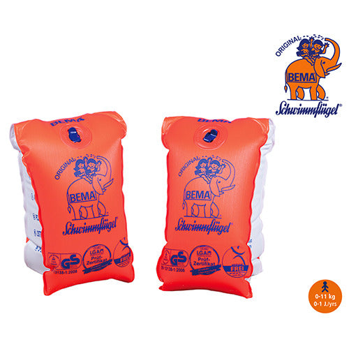 Bema Swim Sleeves 00 for Children 1-6 Years - Orange - Up to 30 kg