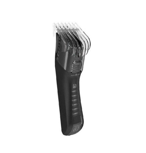 Remington Haarschneider, Akku-/Netzbetrieb, Edelstahl-Schneidesystem, einstellbare Schnittstufen, Schnittstufen: 15, Schnittlängen: 1-42 mm, 2 Aufsteckkämme, LED-Ladeanzeige, ca. 30 Minuten Betriebszeit, Ölflasche, Reinigungsbürste (4312956 afbeelding 2
