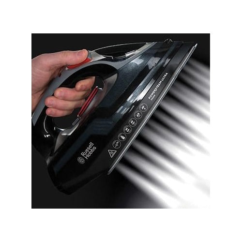 Russell Hobbs 20630-56 iron Dry & Steam iron Ceramic soleplate 3100 W Black  Grey afbeelding 2
