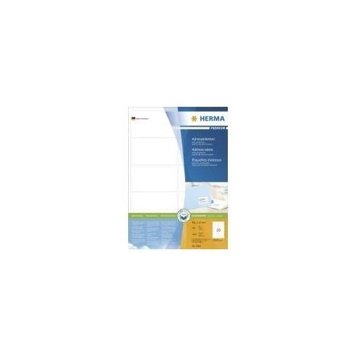 HERMA SuperPrint - Selbstklebende Etiketten - weiß - 57 x 99,1 mm - 1000 Stck. (4268) afbeelding 1