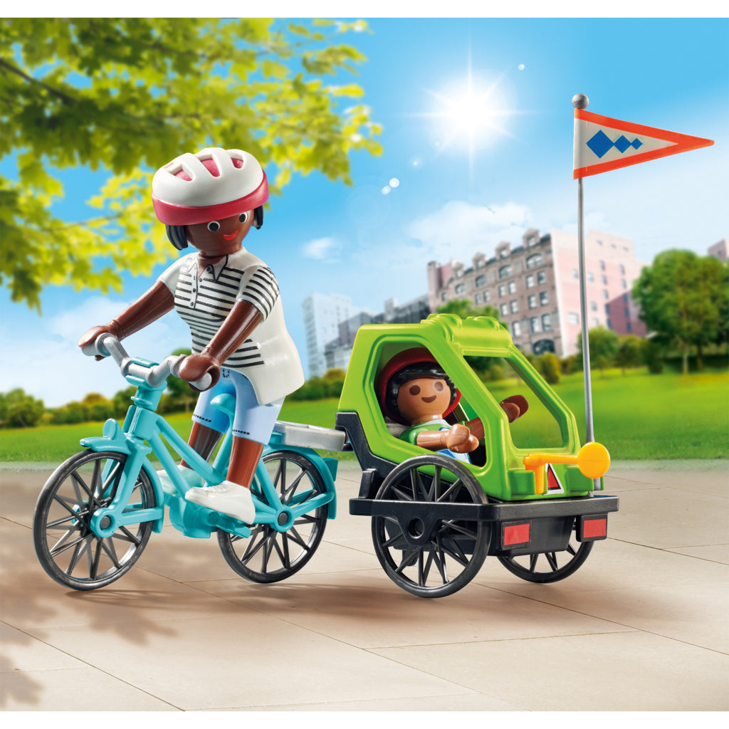 Playmobil 70601 Special PLUS Bike Ride Set with Mini Bike Trailer
