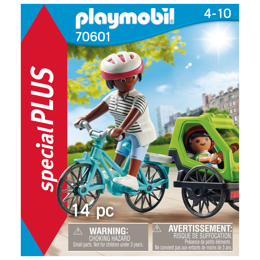 Playmobil 70601 Special PLUS Bike Ride Set with Mini Bike Trailer