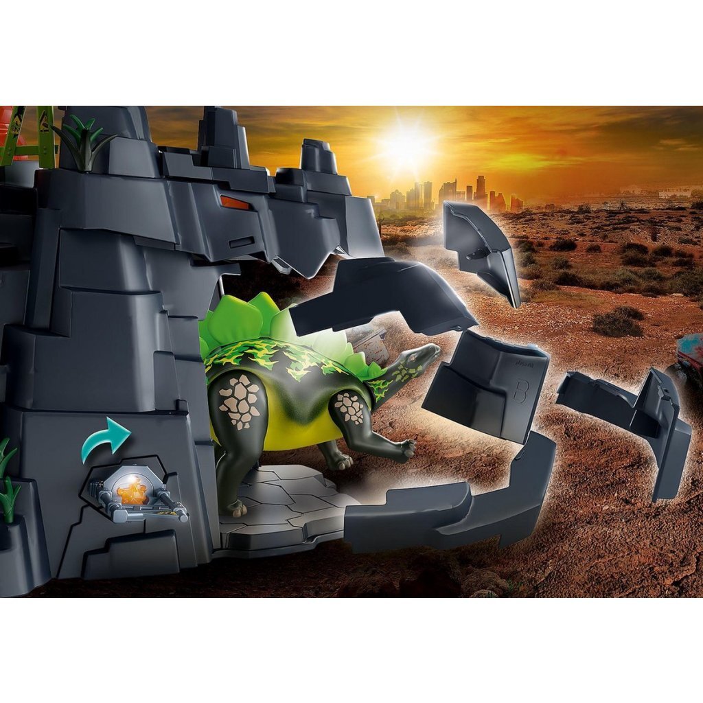 Playmobil 70623 Dino Rise Rock with Light and Sound