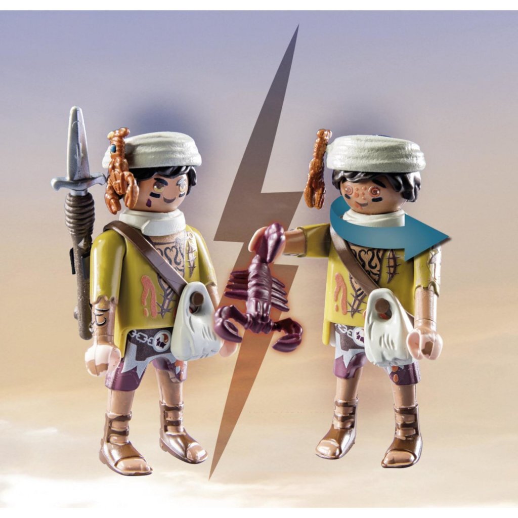 Playmobil Novelmore Scorpion Hunt Set 71024 with Giant Scorpion and Dario