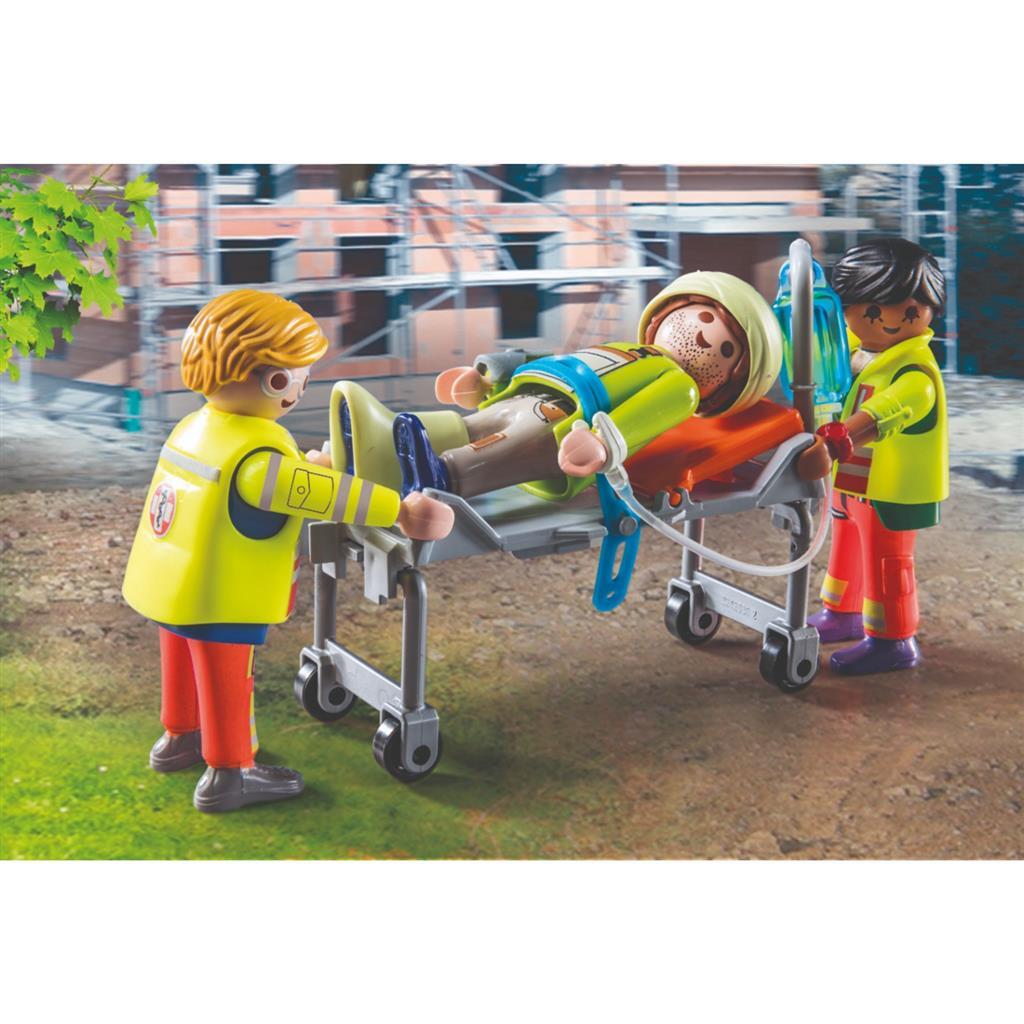 Playmobil City Life Ambulance Set 71202 with Light and Sound Features