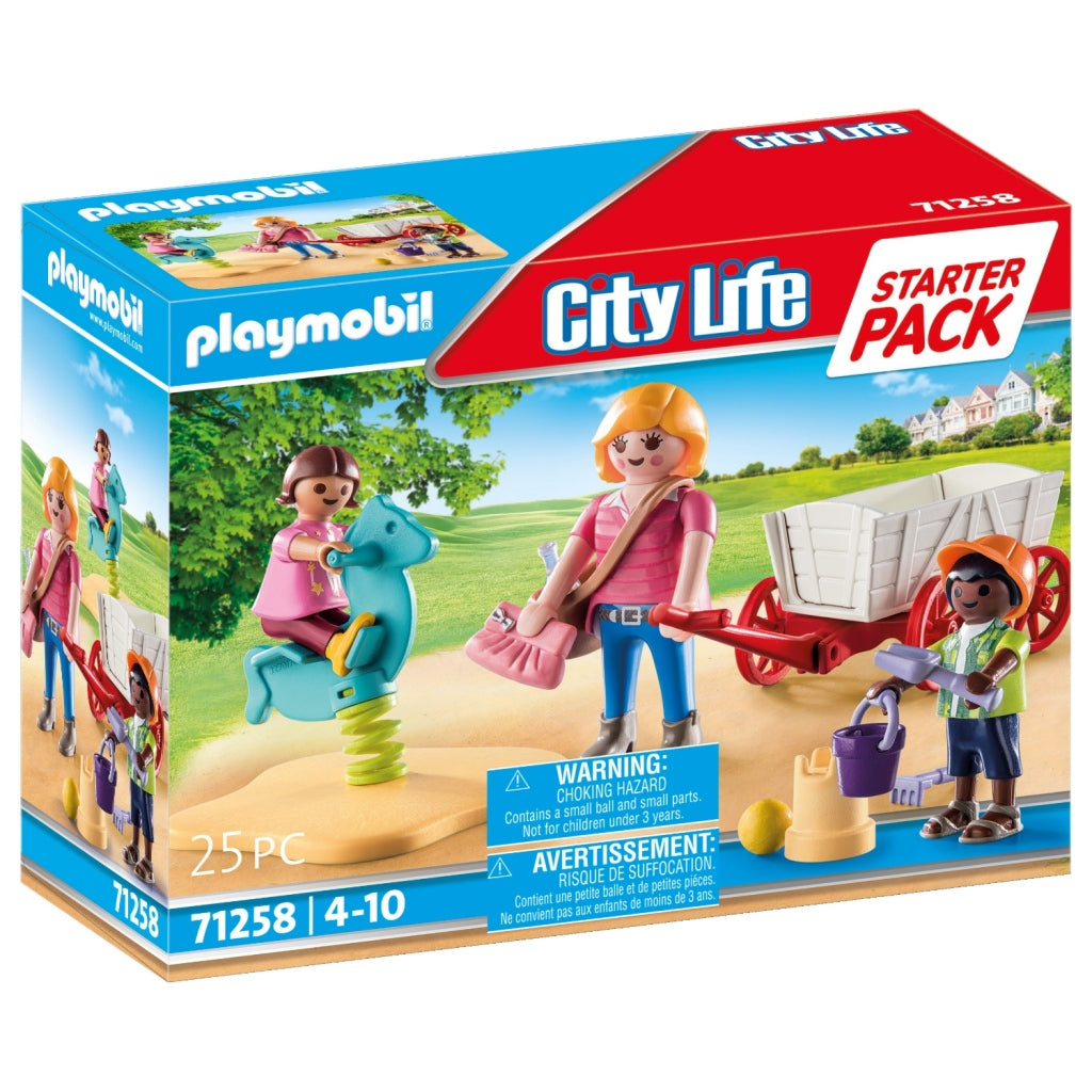 Playmobil City Life Babysitter Wagon Set 71258 for Daycare Adventures