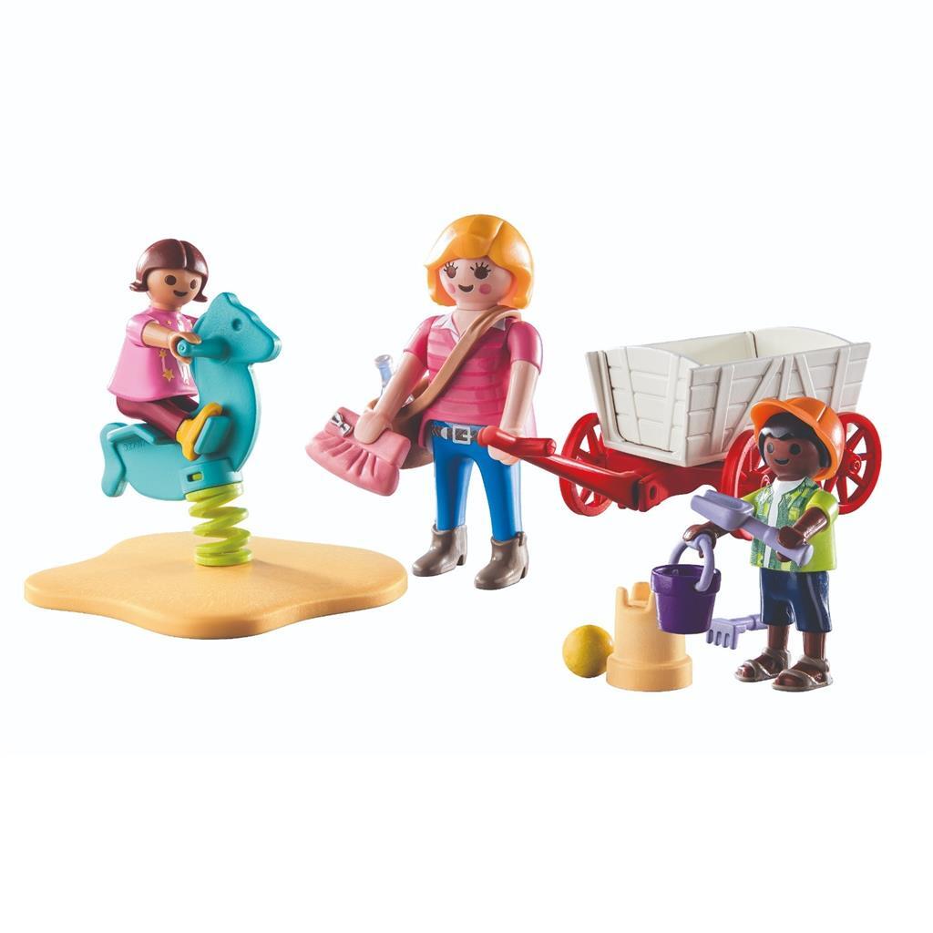 Playmobil City Life Babysitter Wagon Set 71258 for Daycare Adventures