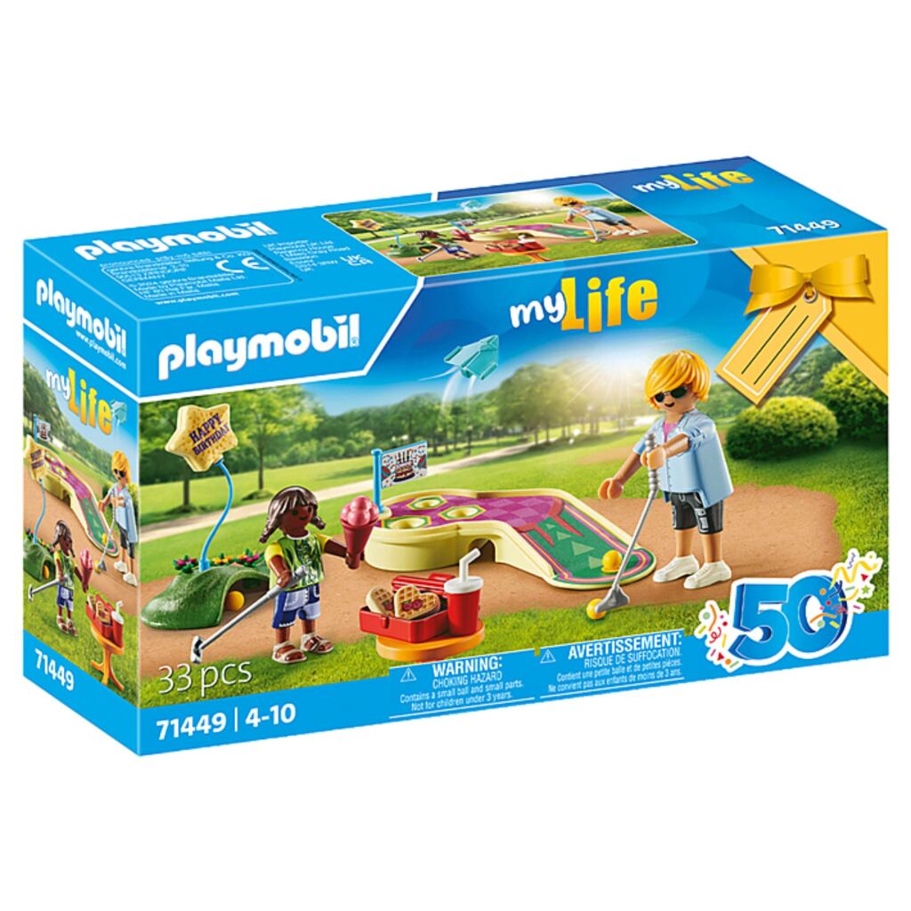 Playmobil My Life Mini Golf 71449 - Mini Golf Set for Ages 4+