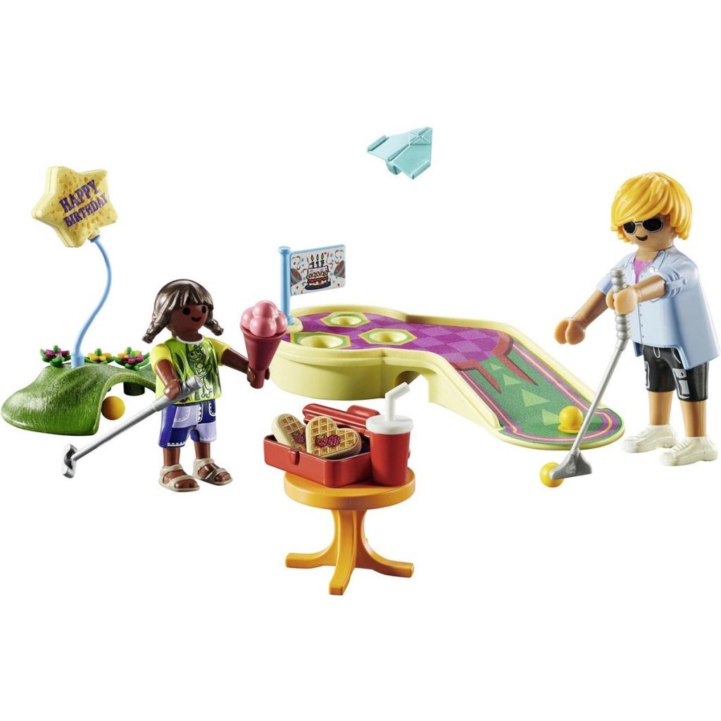 Playmobil My Life Mini Golf 71449 - Mini Golf Set for Ages 4+