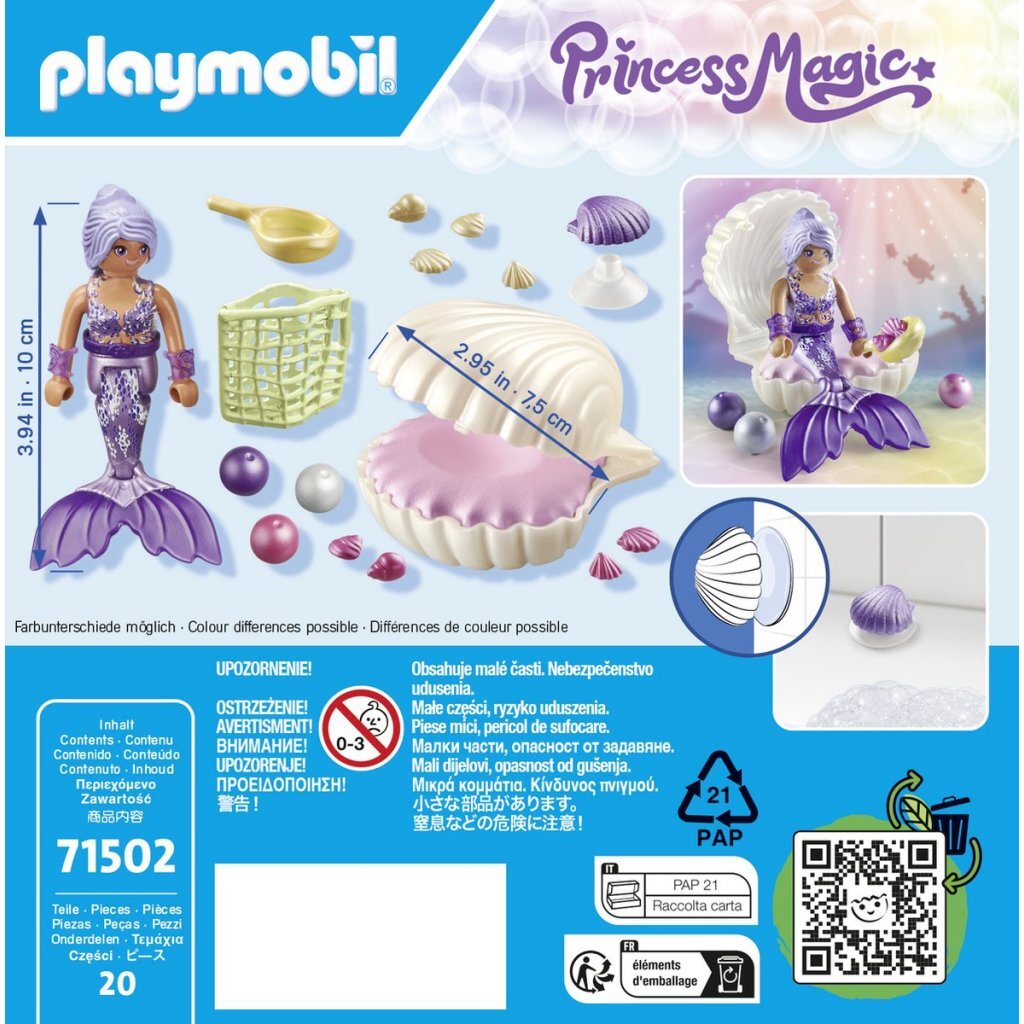 Playmobil Princess Magic Mermaid with Mother-of-Pearl 71502