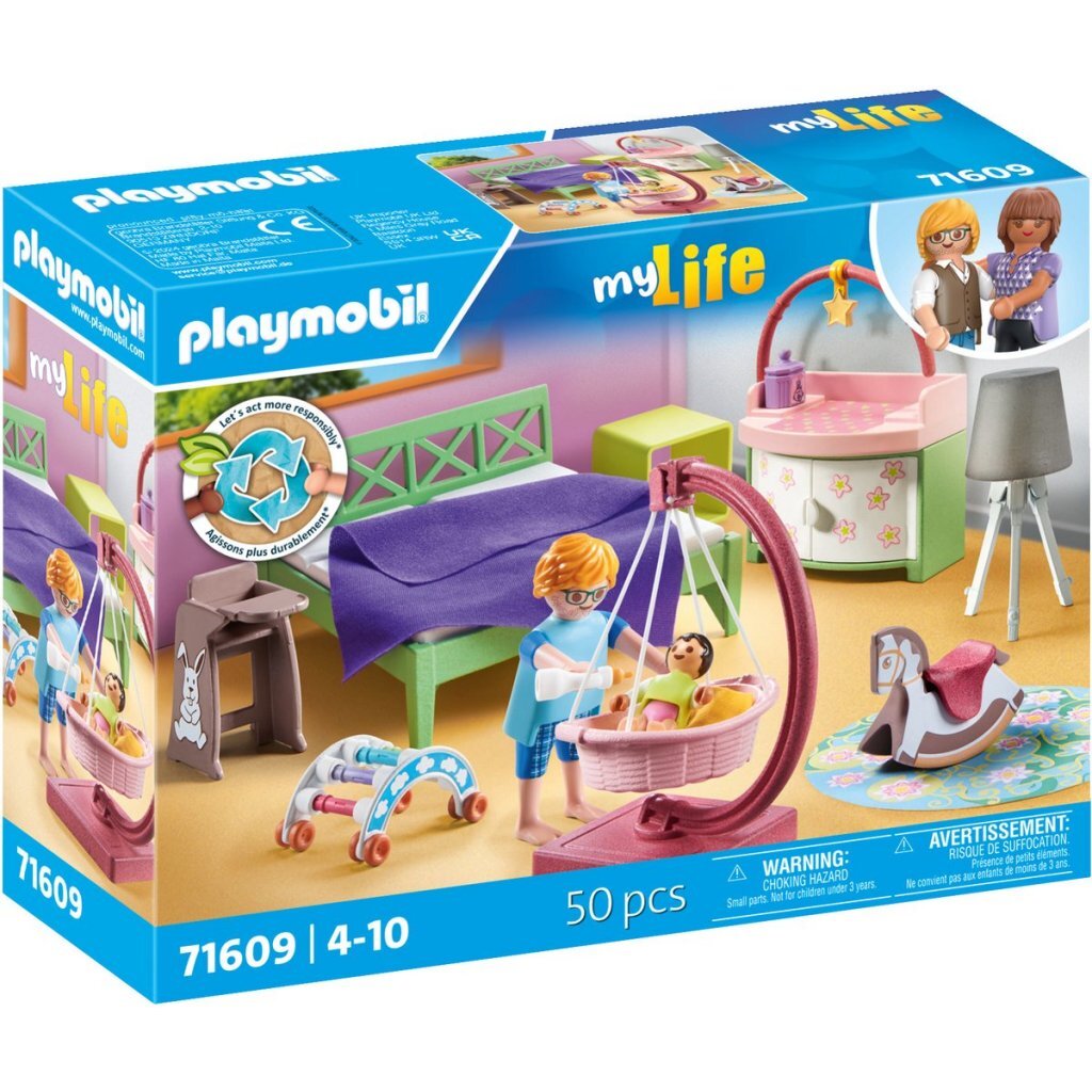 Playmobil My Life Bedroom with Baby Play Corner 71609