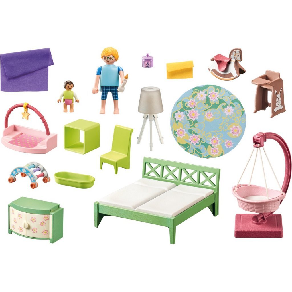 Playmobil My Life Bedroom with Baby Play Corner 71609