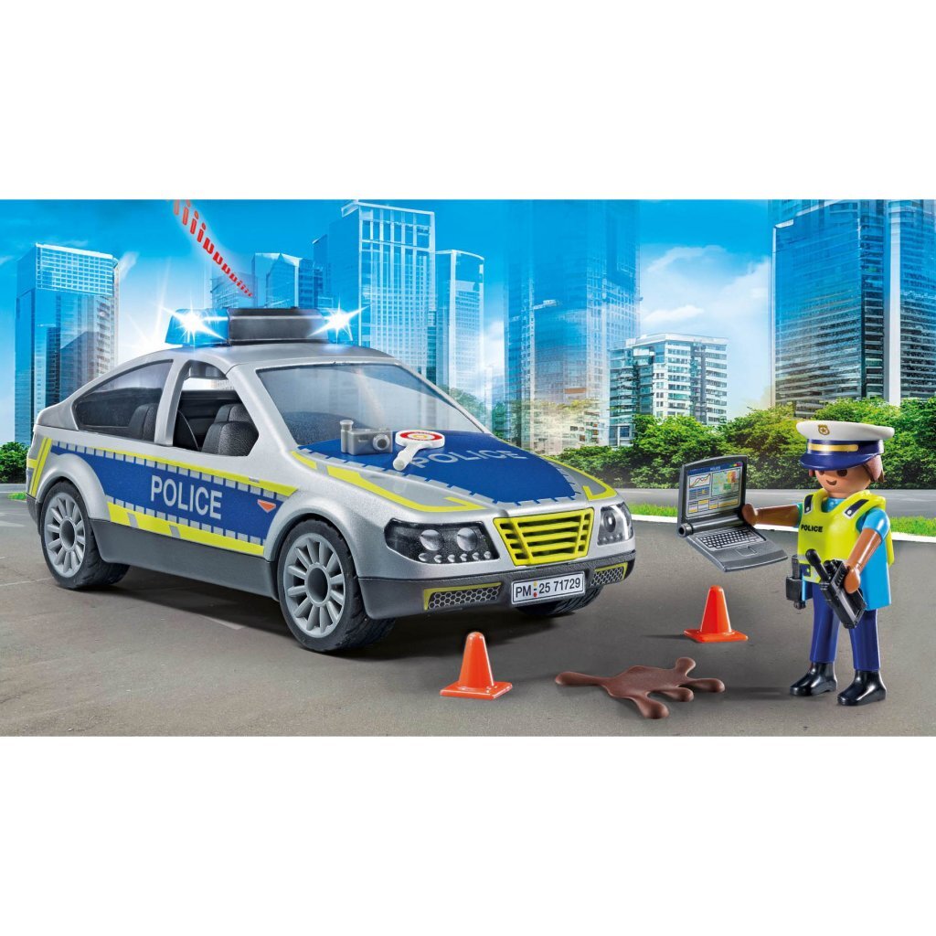 Playmobil Police Patrol Car with Light and Sound 71729