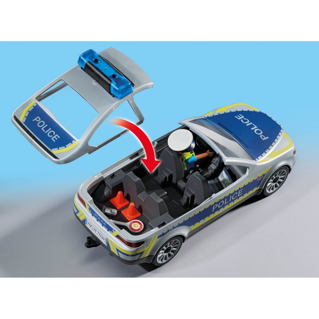 Playmobil Police Patrol Car with Light and Sound 71729