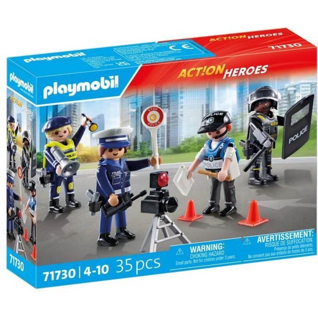 Playmobil Police Figures Set 71730