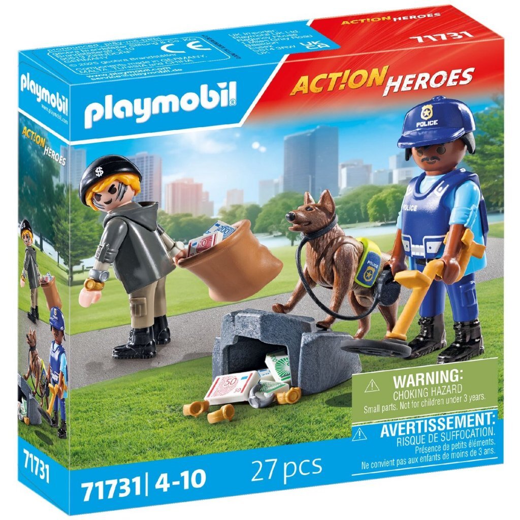 Playmobil Police Dog with Crook 71731