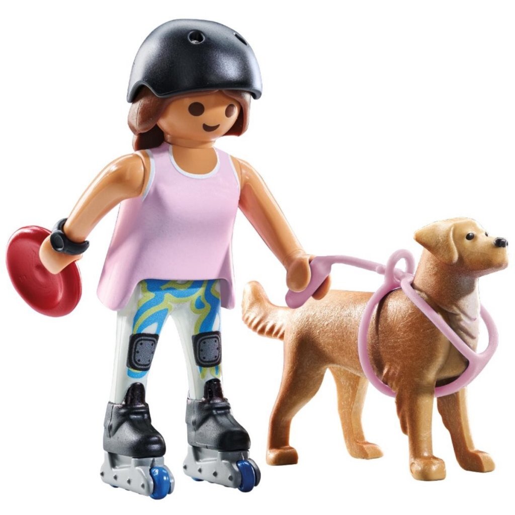 Playmobil My Life Inline Skater with Retriever - 71739