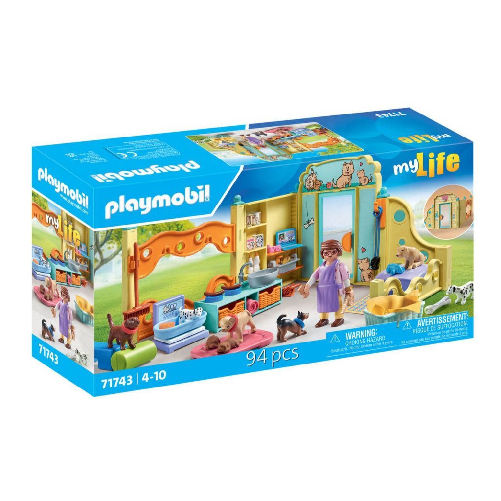 Playmobil My Life Puppy Care Center 71743