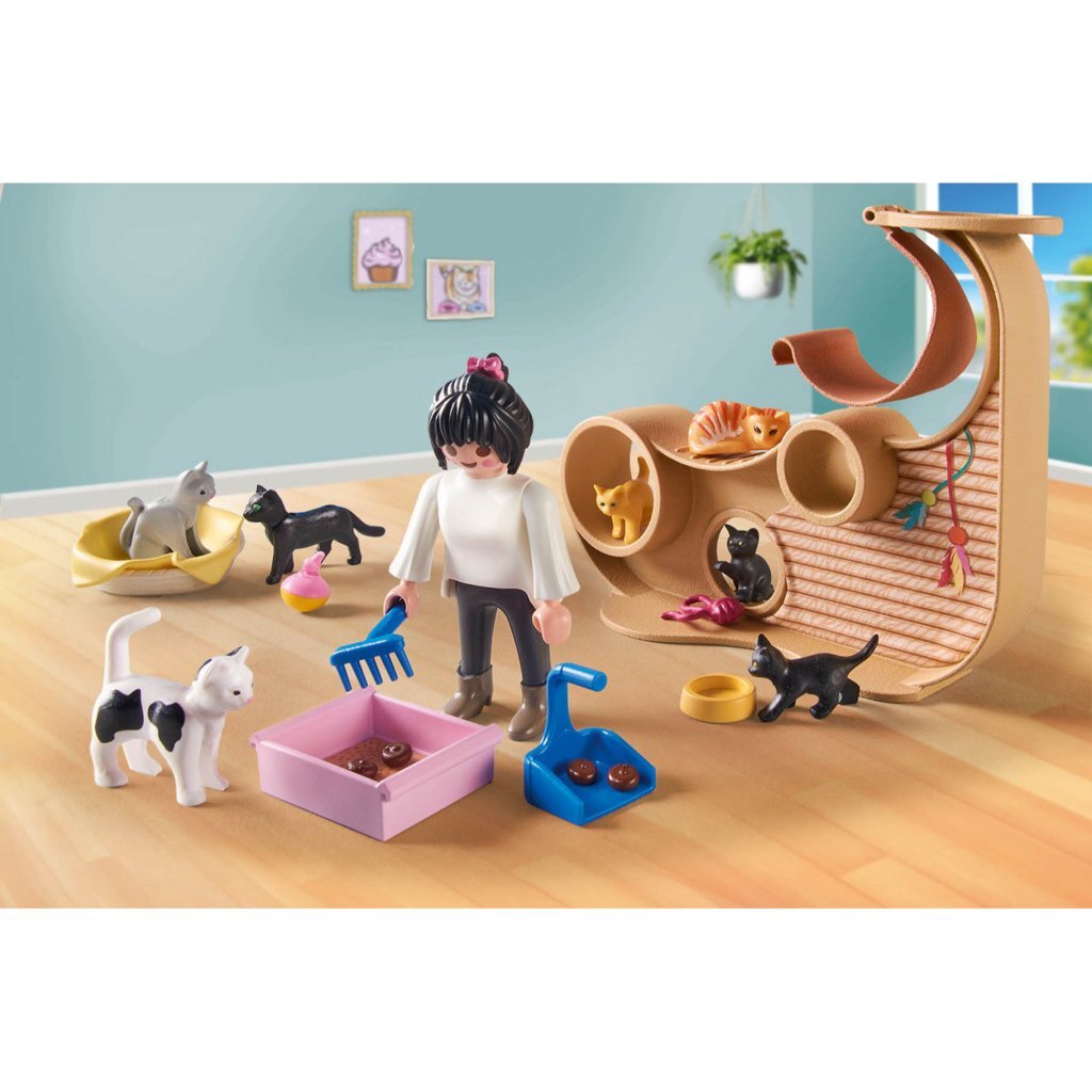Playmobil My Life Cat Cafe 71744
