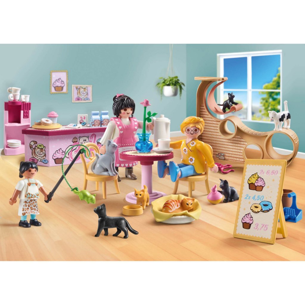 Playmobil My Life Cat Cafe 71744