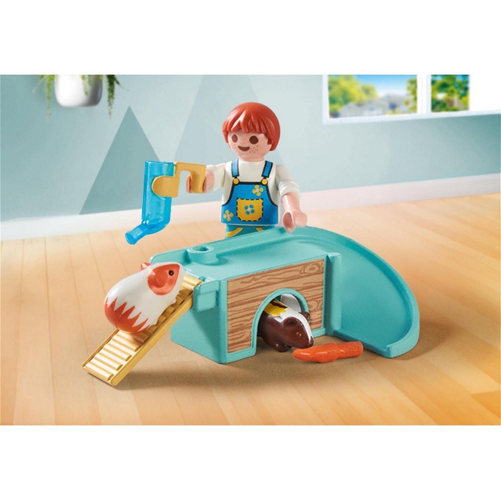 Playmobil My Life Guinea Pig Cage 71746