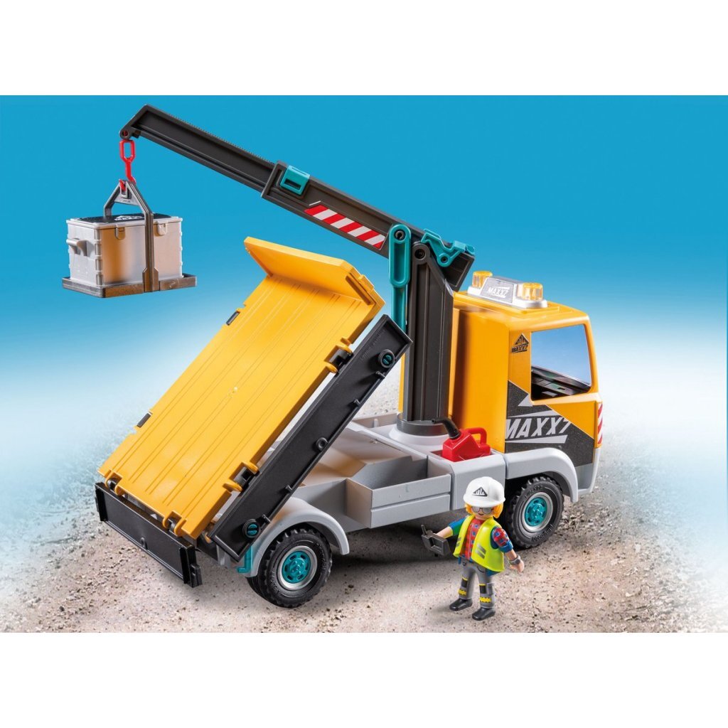 Playmobil Action Heroes Truck with Crane 71750