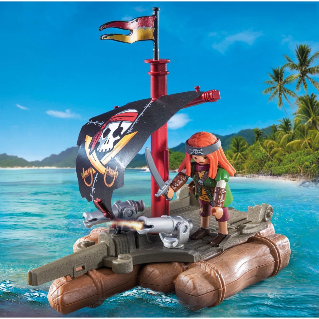 Playmobil Pirates Raft with Treasure 71794