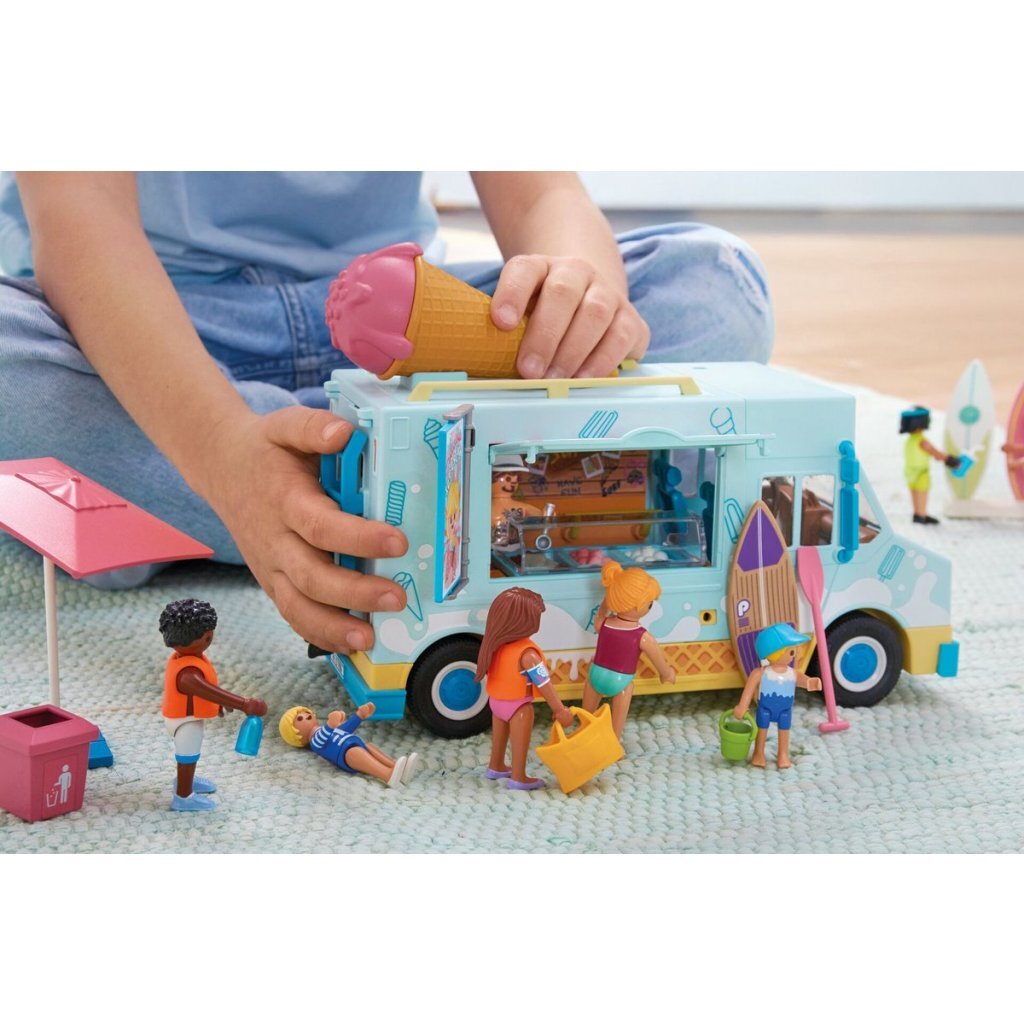 Playmobil 71904 My Life Ice Cream Truck with Surf Shop
