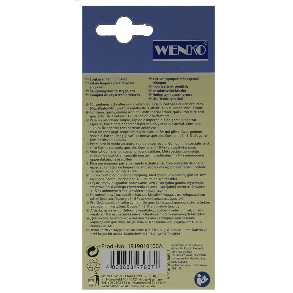Wenko Iron Cleaning Set