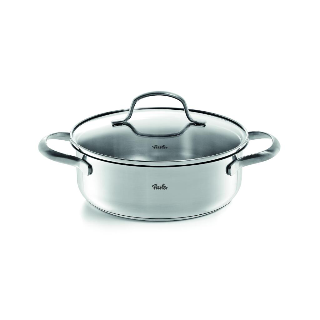 Fissler San Francisco Cooking Pot + Glass Lid 16 cm Stainless Steel
