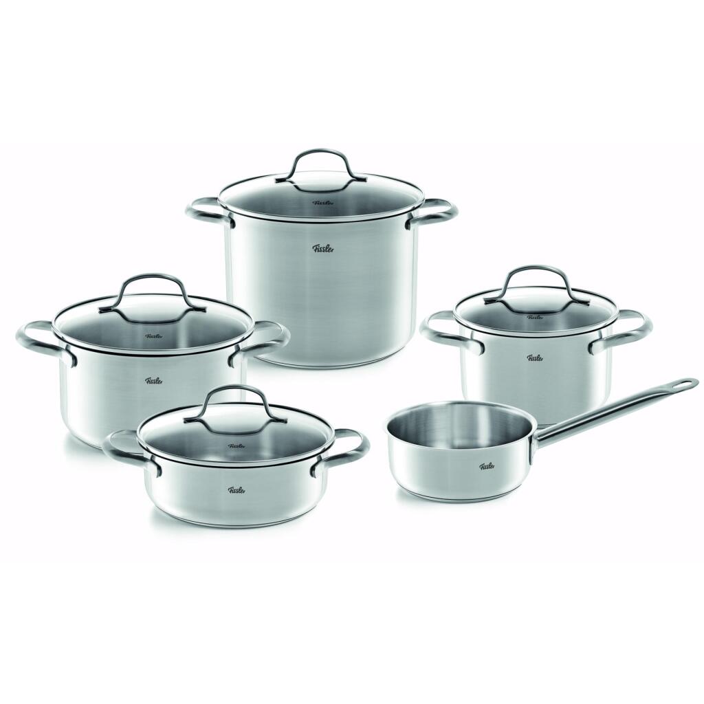Fissler San Francisco 5-Piece Cookware Set Stainless Steel