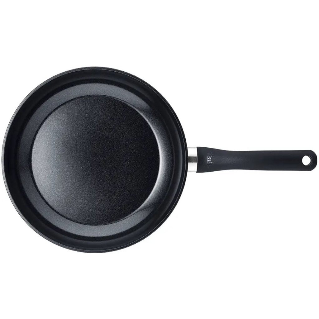 Fissler Essential Frying Pan 26 cm Black - PFTE-free, Ceramic Non-Stick - Electric, Gas, Induction