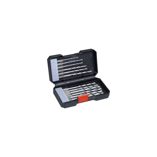 kwb 108840 Hartmetall Stein-Spiralbohrer-Set 12teilig 4.0 mm, 5.0 mm, 6.0 mm, 8.0 mm, 10.0 mm, 3 mm, 9 mm 1 Set (108840) afbeelding 1